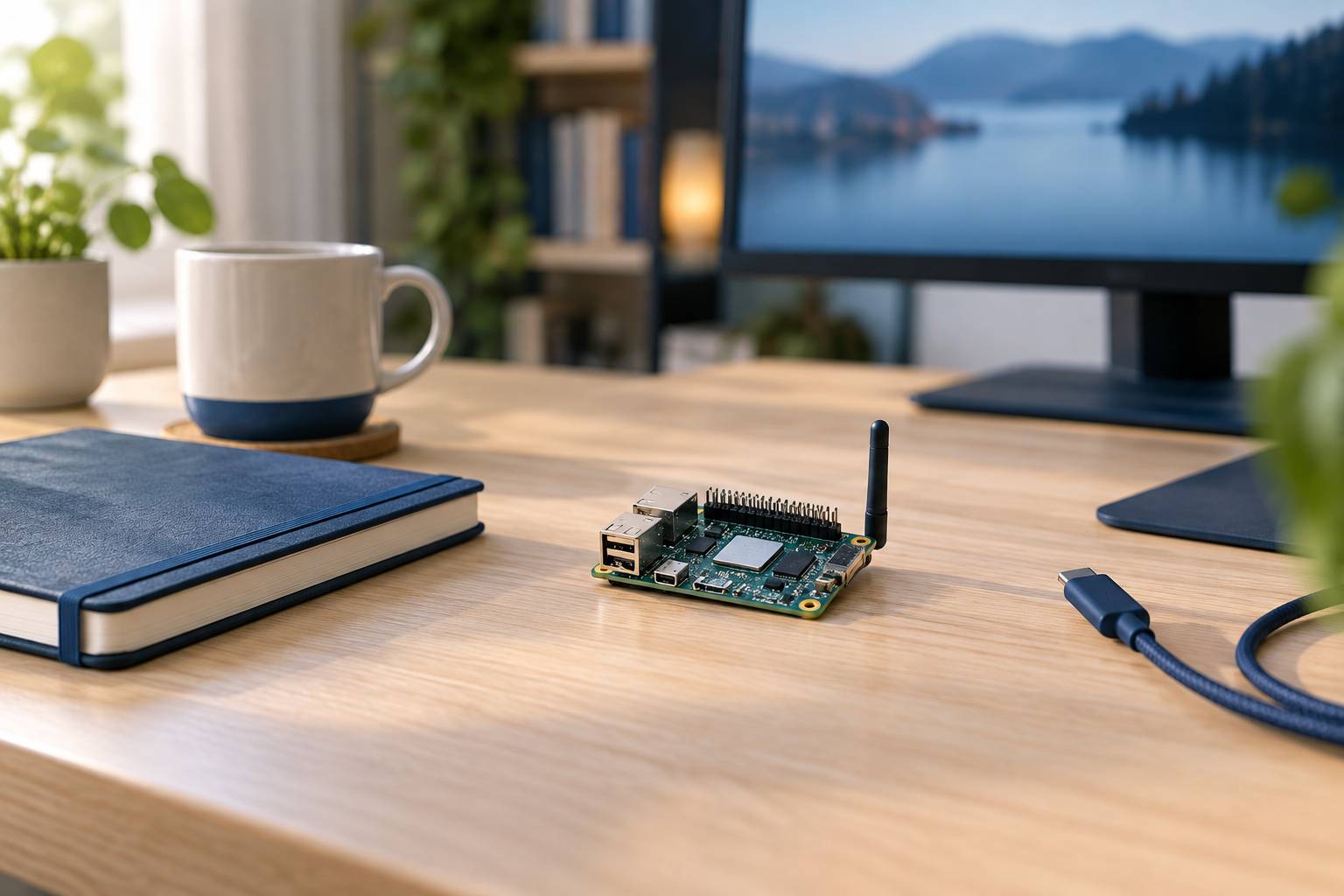 Illustration éditoriale du sujet : Raspberry Pi Zéro 2 W : À la découverte du nanocompagnon le plus rapide et puissant jamais conçu